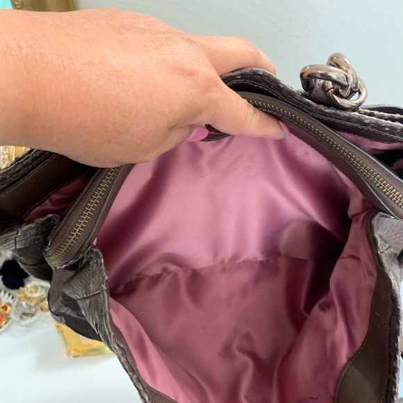 Authentic python COACH  handbag. - Picture 5 of 8